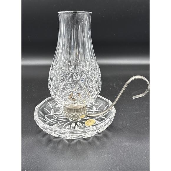 TRIUMPH LEAD CRYSTAL CANDLE LAMP MADE IN GERMANY Stunning! EUC - Picture 10 of 12